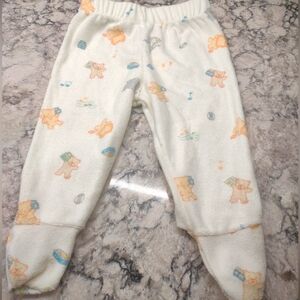 Vintage Carter's Terrycloth Pants With Animals - 12-17lbs